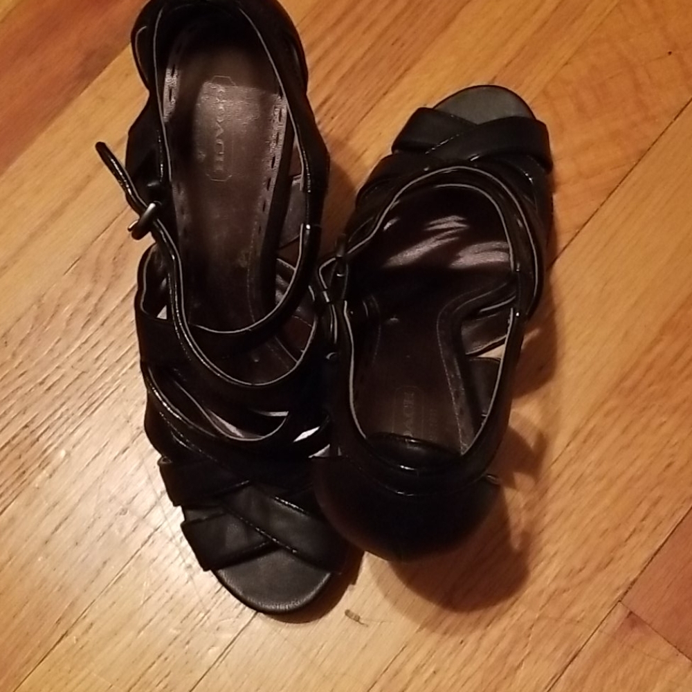 8.5 coach heel shoes